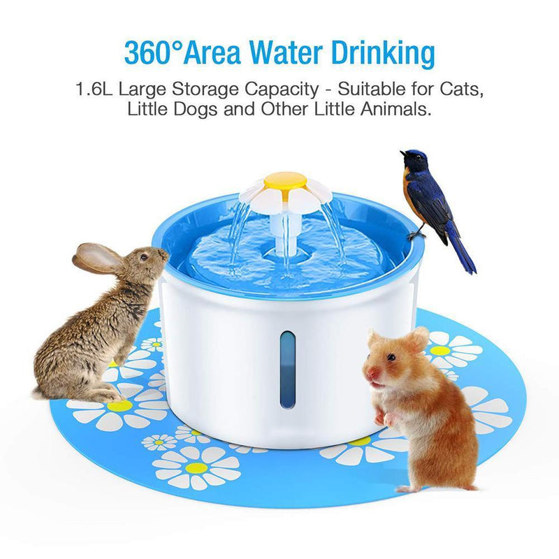 Fonte de Água Elétrica Para Pets - Redonda